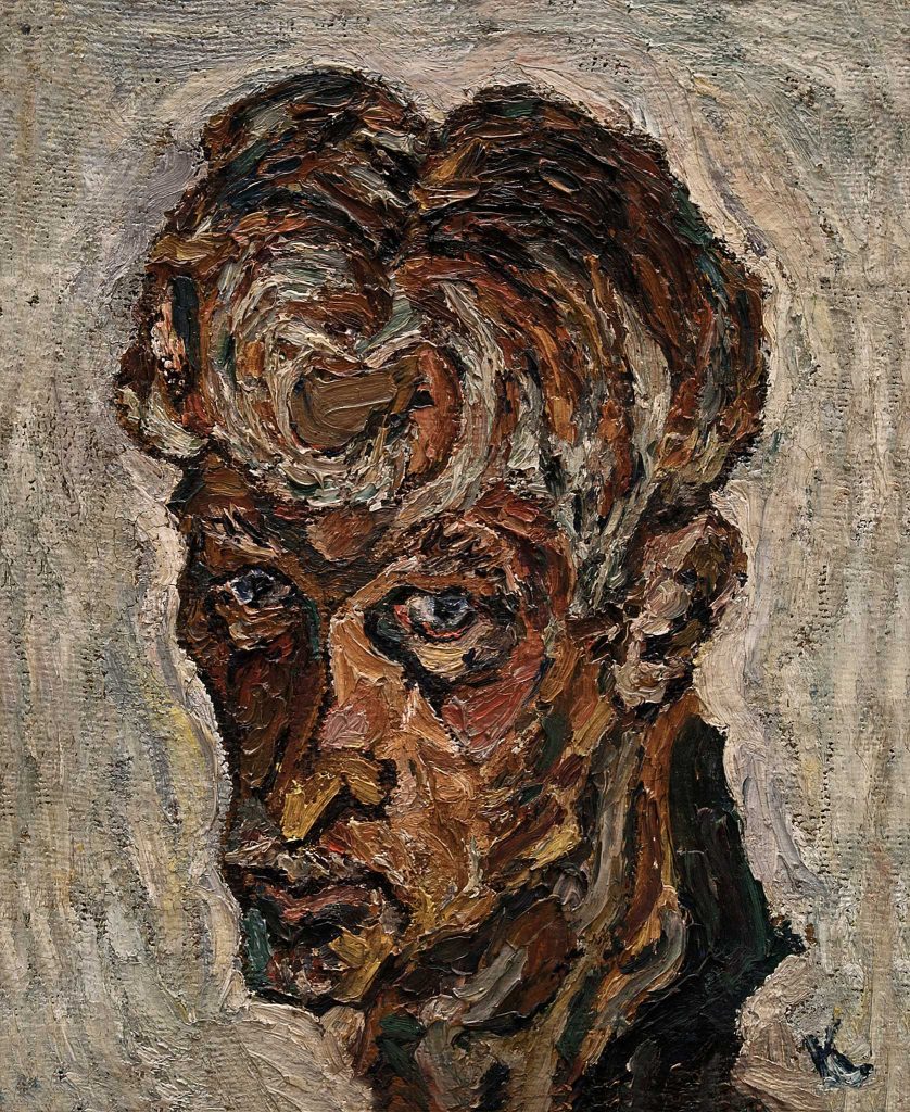  PORTRAIT  oil, canvas  40 x 35 cm  1966