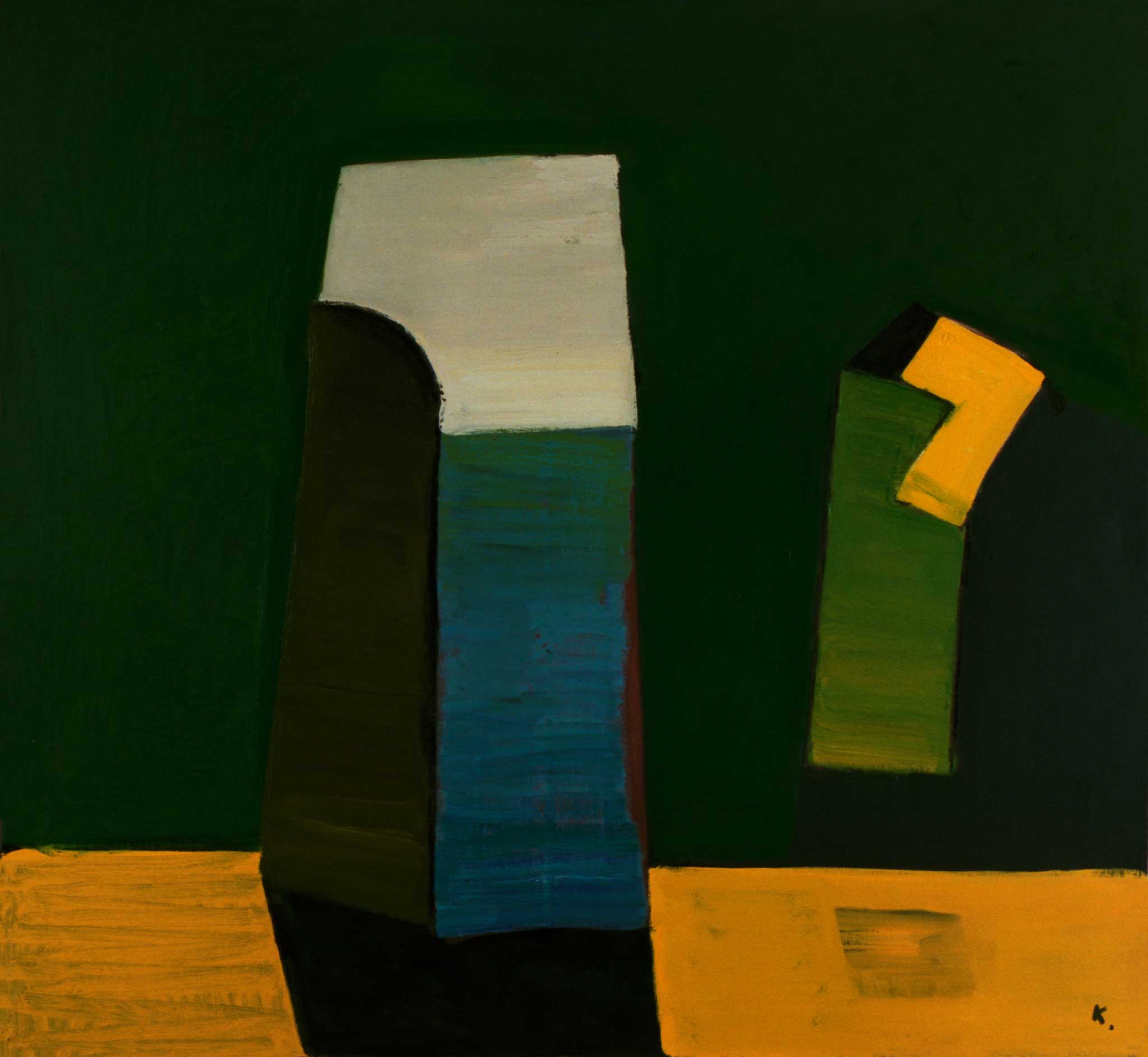 OBJECT  oil , canvas  150 x 160 cm  1997