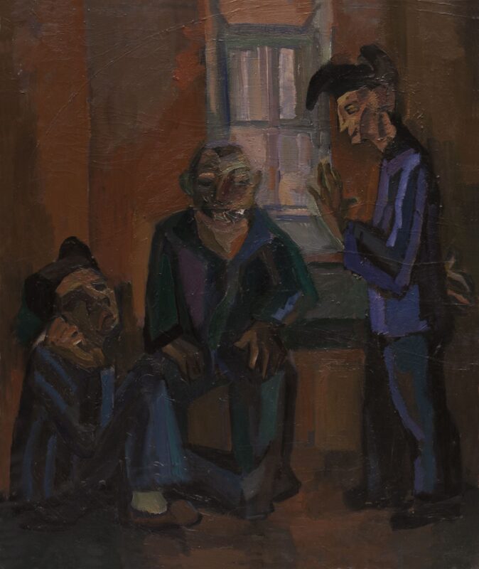THE SEVENTH PROOF  oil, canvas  139 x 120 cm  1972