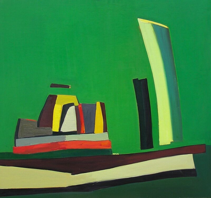 THE INFINITY OF THE GREEN  oil, canvas  160 х 170sm. 1995