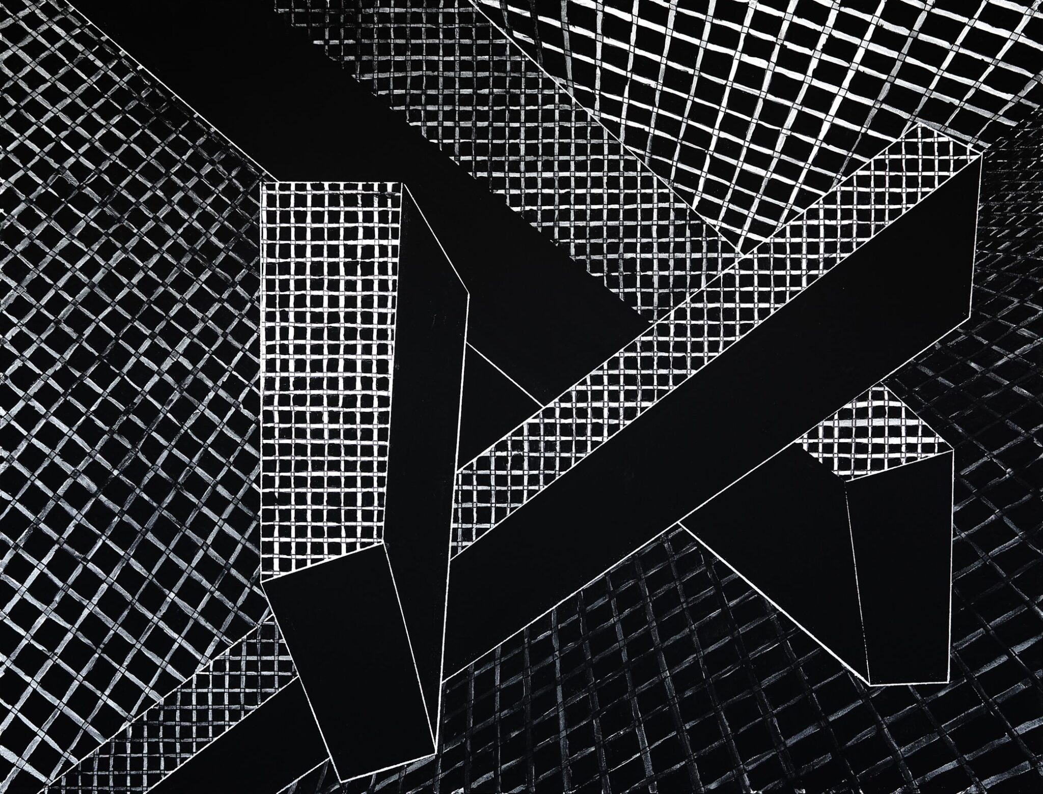 CRASH -2  acrylic, canvas  145x190 cm.  2024-2025
