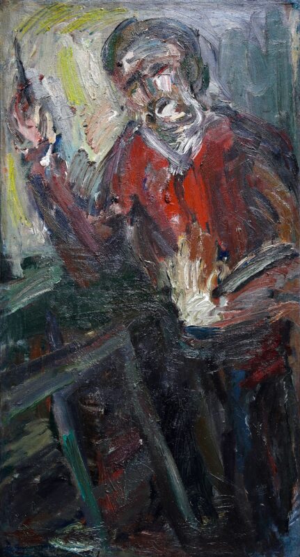 SELF-PORTRAIT  142x76,5 cm.  1973